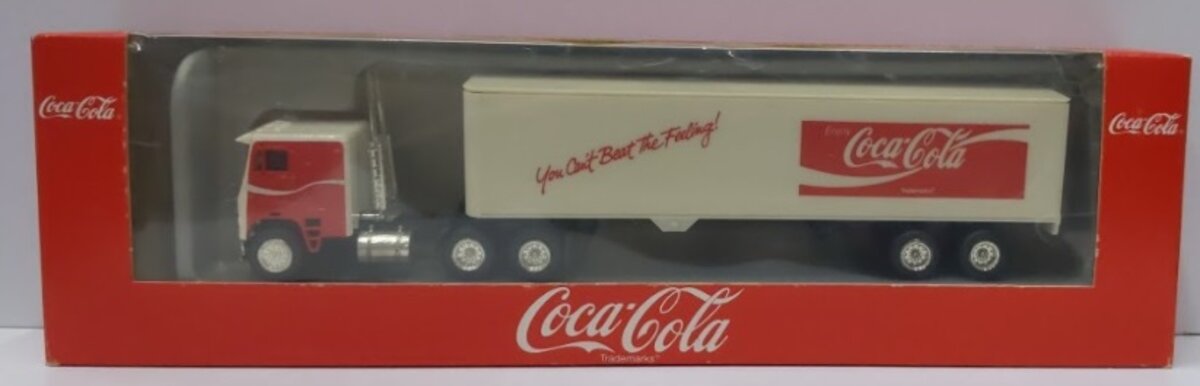 Albedo HO Coca-Cola You Can't Beat The Feeling! Tractor W/Trailer