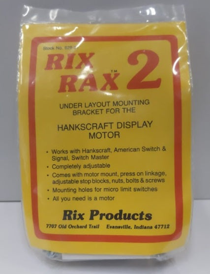 Rix Products 628-0021 HO Under Layout Mounting Bracket For Hankscraft Motor