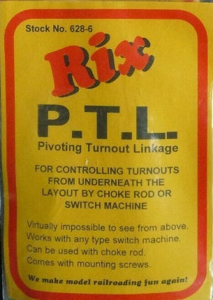 Rix Products 628-0006 HO PTL Pivoting Turnout Linkage