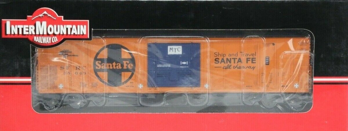 InterMountain 48824-05 HO Santa Fe R-70-20 Mechanical Refrigerator Car # 55643