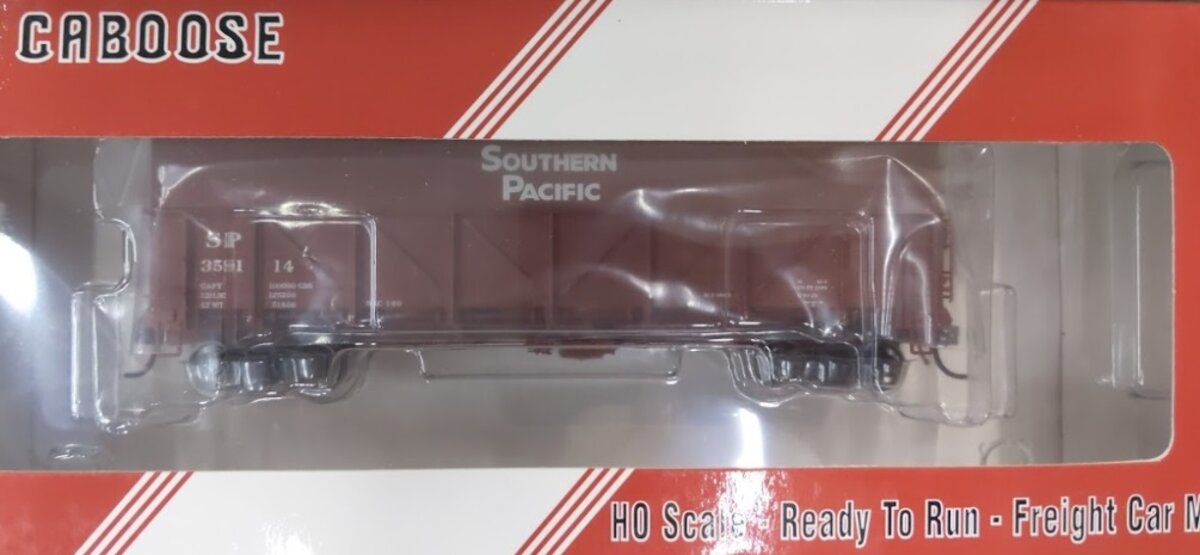 Red Caboose RR-35180-76 HO Southern Pacific General Service Gondola # 358114