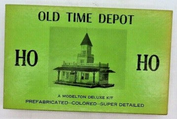 Modelton MFG. CO. HO-17 HO Old Time Depot Building Kit