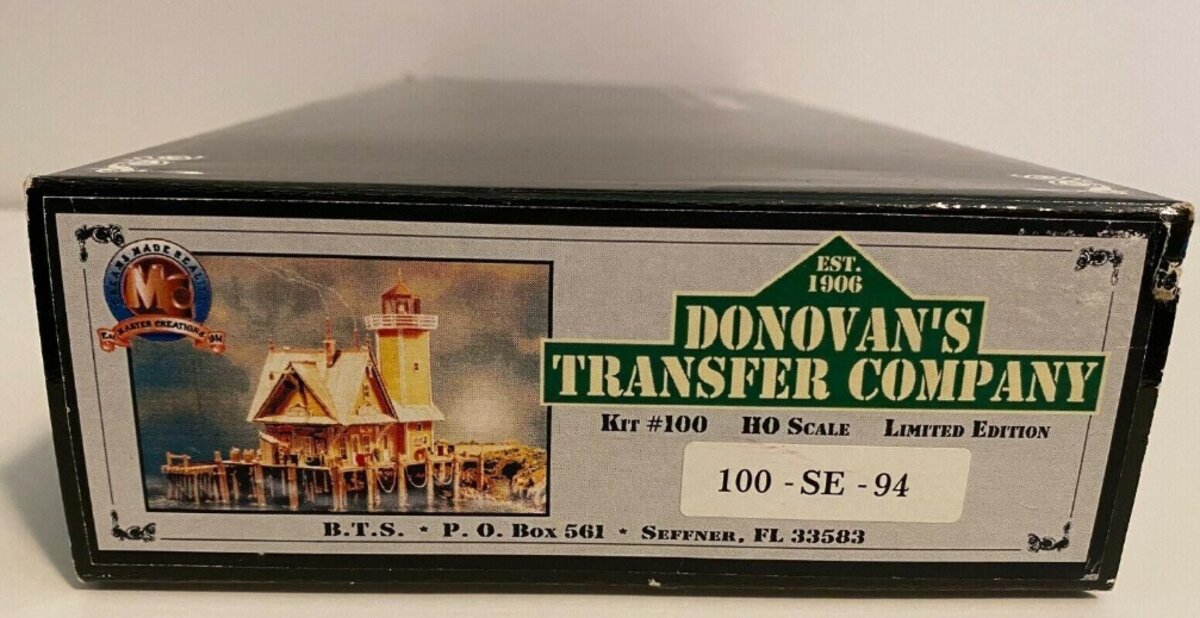 Master Creations 100 HO Donovan's Transfer Company Est 1906 Limited Edition Kit