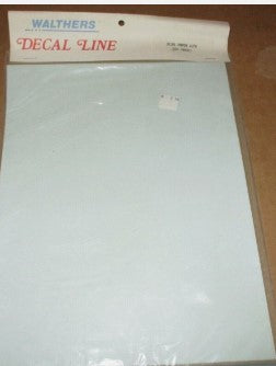 Walthers 934-706822 Decal Paper (Gloss Finish) 8 1/2