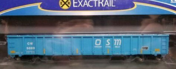 ExactRail EE-1103-5 HO Colorado & Wyoming Railway Thrall 2743 Gondola CW # 5080