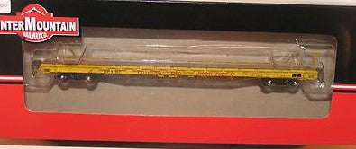 InterMountain 46404-27 HO 60' Wood Deck Flat Car Union Pacific #52517