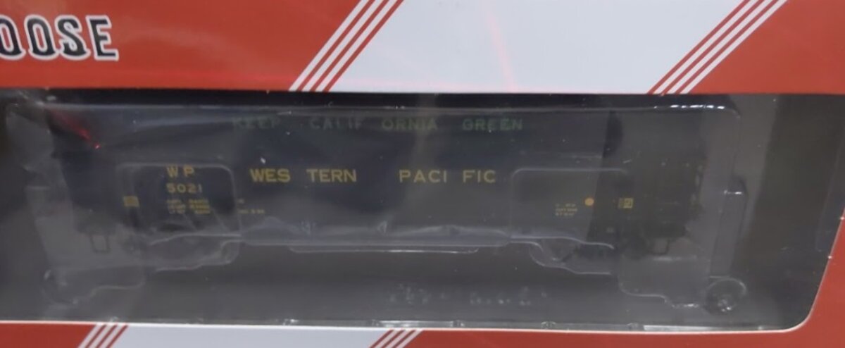 Red Caboose RR-35204-15 HO Western Pacific General Service Gondola Car # 5021