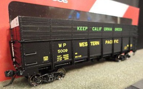 Red Caboose RR-35204-13 HO Western Pacific Woodchip Woodchip Gondola #5009