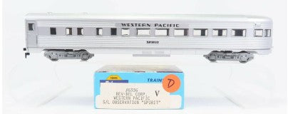 Athearn 6336 HO Bev-Bel Corp. Western Pacific S/L Observation 
