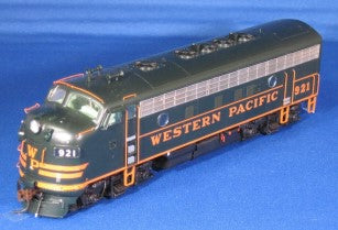 Athearn G22071B HO Western Pacific F-7A Freight 921-A DCC Ready Locomotive