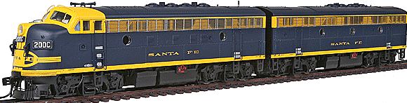 Proto 2000 920-41228 HO ATSF F3A/B Diesel Locomotive Set #200 B&C w/DCC & Sound