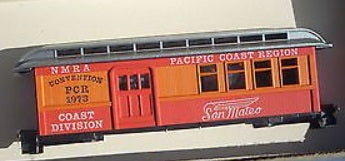 Roundhouse HO Pacific Coast Region San Mateo Convention Combine Kit