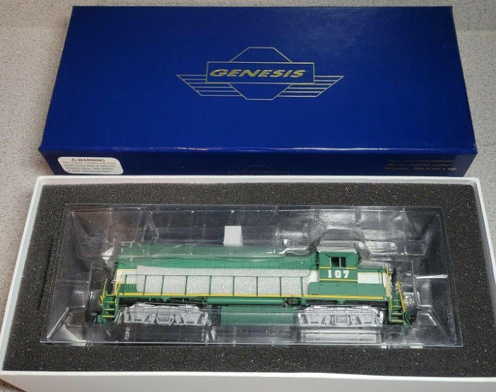 Athearn G68151 HO California Northern GP15-1 Diesel Locomotive W/Sound # 107