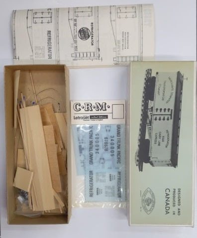 Canadian Railway Model Co. 203 HO Grand Trunk Pacific Truss Rod Reefer Kit