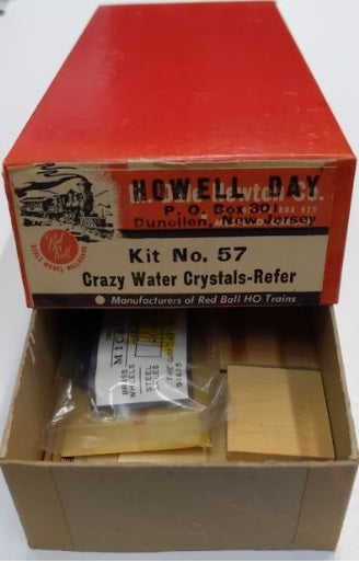 Red Ball 57 HO Crazy Water Crystals Reefer Craftsman Kit