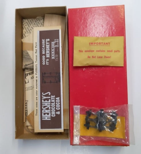 Red Ball 156 HO Hershey's Chocolate Reefer Craftsman Kit
