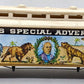 AHM 820 HO B.T. Barnum Advertsing Coach Set of 2 Cars