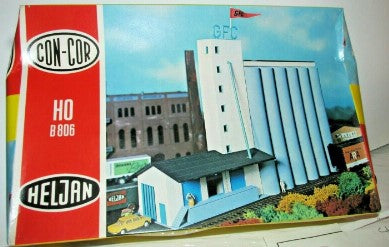 Con-Cor B806 HO GFC Heljan Corn Silo Building Kit