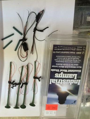 Ogre Modeling, LLC 22321 O Scale Warm White LED Micro Lamps (Set of 4)