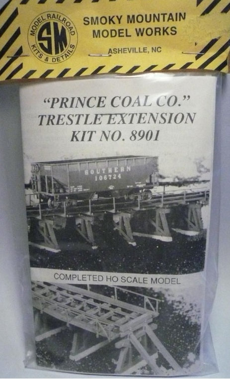 Smoky Mountain Model W 8901 HO Prince Coal Co. Trestle Extension Kit