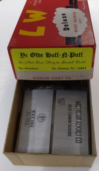 Ye Olde Huff N Puff HO Michigan Alkali Co. Box Car Deluxe Model Railroad Kit