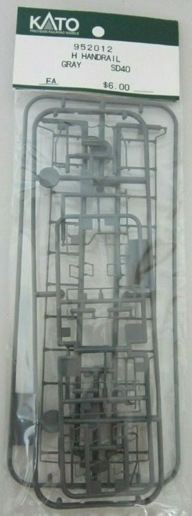 Kato 952012 HO Gray Plastic H Handrail SD40 Sprue A/B/C