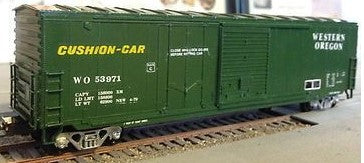 Details West 53971 HO Western Oregon Cushion-Car 50' Single Door Boxcar
