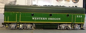 Athearn 223 HO Western Oregon EMD F7B Locomotive Non Power Dummy