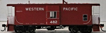 Athearn G63331 HO Genesis Western Pacific 481-Class Bay Window Caboose #482