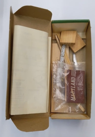 L W Models XM-13 HO Western Maryland Box Car Kit