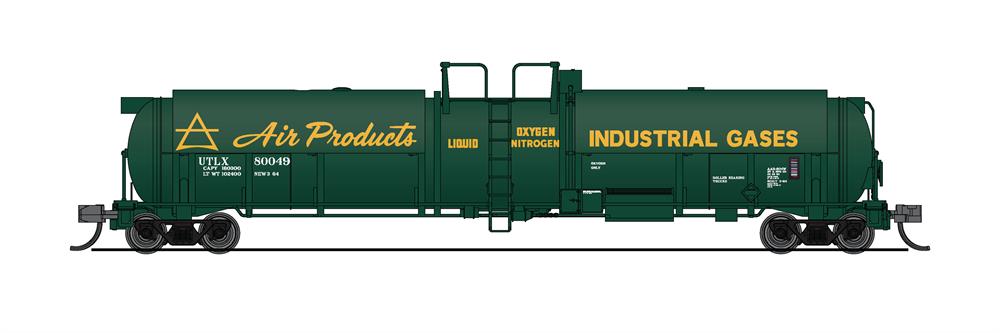 Broadway Limited 8150 N Air Products Cryogenic Tank Car #80053