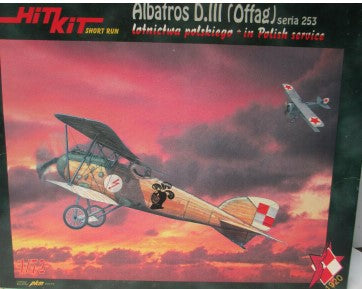 Hit HK 006 1:72 Albatros D.111 (Offag) Series 253 Military Aircraft Plane Kit
