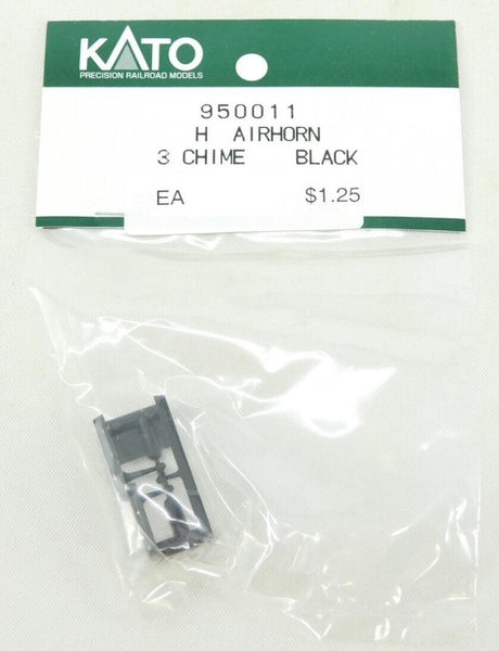 Kato 950011 HO Black H Air Horn 3 Chime (Pack of 2) – Trainz