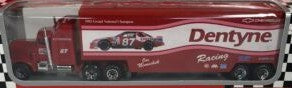 White Rose Collectibles 87 1:64 Joe Nemechek Dentyne Racing Team Transporter