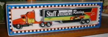 White Rose Collectibles 74 1:64 Jack Spraque Staff America Racing Transporter
