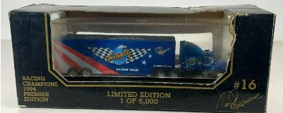 Racing Champions 16 1:64 Ted Musgrave Family Channel Racing Transporter