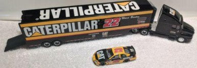 Racing Champions 76122 1:64 Ward Burton #22 Caterpiller Racing Transporter