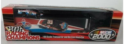 Racing Champions 93401 1:64 Amoco Racing # 93 Transporter and Stock Car