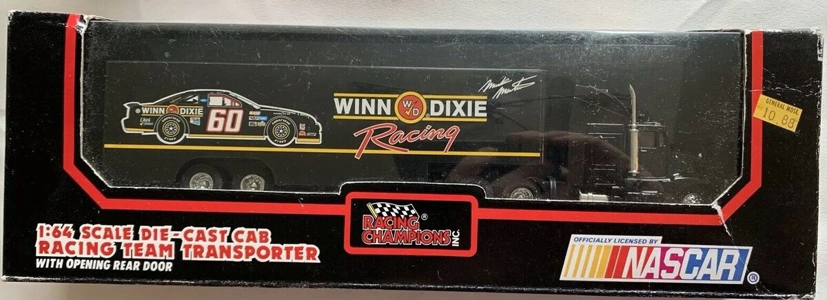 Racing Champions 03400 1:64 Mark Martin #60 Winn Dixie Racing Transporter