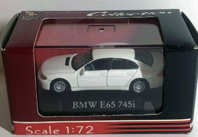 Road Signature 1:72 Die Cast Metal Collection White BMW E65 745i