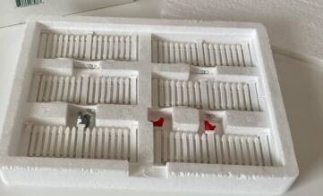 Dept 56 52625 Village White Picket Fence Extensions (Set of 6)