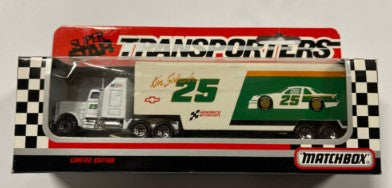 Matchbox CY104 1:64 Super Star Ken Schrader Hendrick Motorsports Transporter