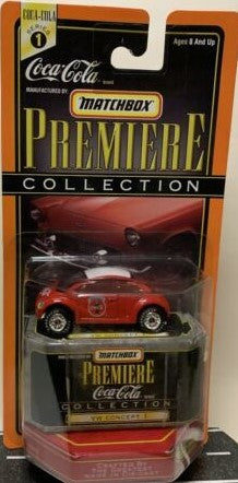 Matchbox 35813 1:64 Coca-Cola Premiere Collection Series 1 Volkswagen Concept 1