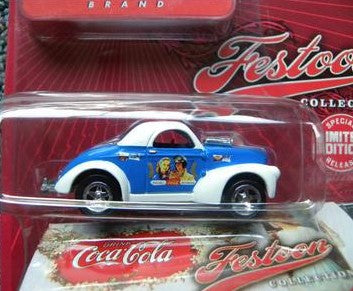 Johnny Lightning 580-40 1:64 Festoon Collection 1941 Jeep Willys Coupe