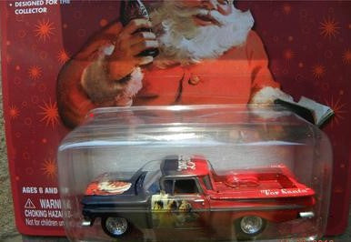 Johnny Lightning 309-02 1:64 Coca-Cola Santa Series 1959 Chevy El Camino