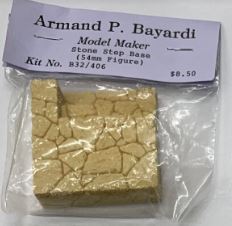 Bayardi B32/406 1:32 Resin Stone Step Base