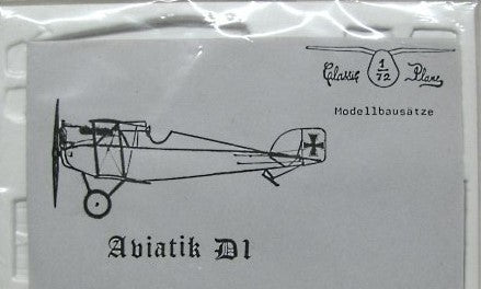 Classic Plane D1 1:72 Abiatik D1 Military Molding Military Aircraft Plane Kit