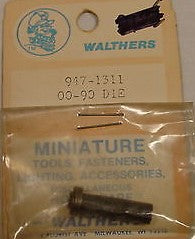 Walthers 947-1311 Size 00-90 Die for Brass Model Railroad Tools