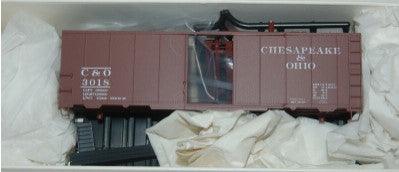 Branchline 8003 HO AAR 40' Chesapeake & Ohio Box Car #3018 Kit