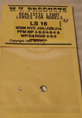 MV Products LS16 Realistic Light Lenses
